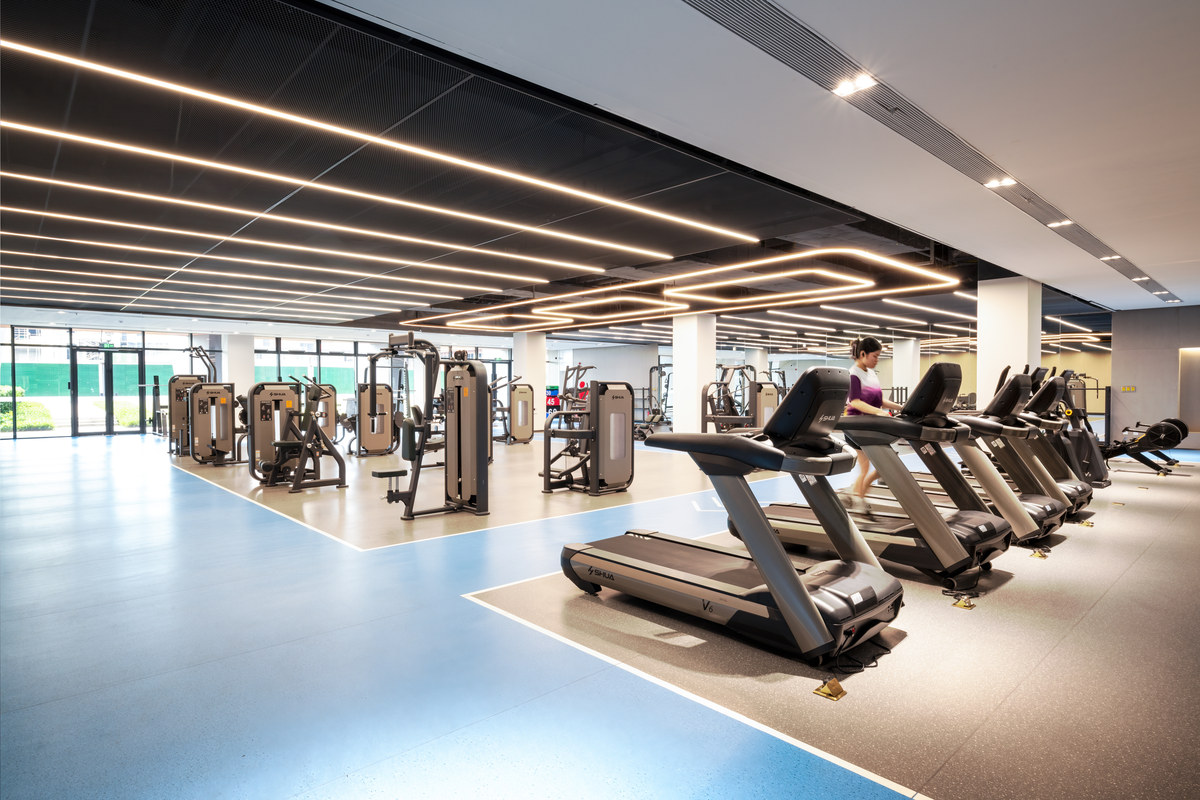 Zhejiang University — Yiwu medical campus — campus fitness centre